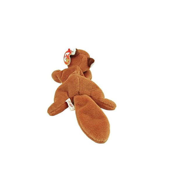 Vintage 1996 TY Beanie Babies Sly The Red Fox with Tags 9" Security Toy Kid Baby - Picture 3 of 10